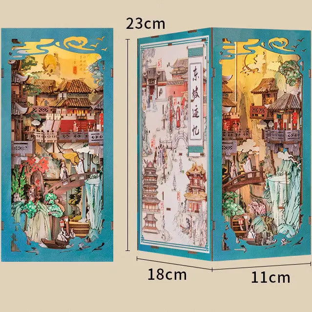 Traces of Su Dongpo – A 3D Puzzle Bookend Set - Image #8