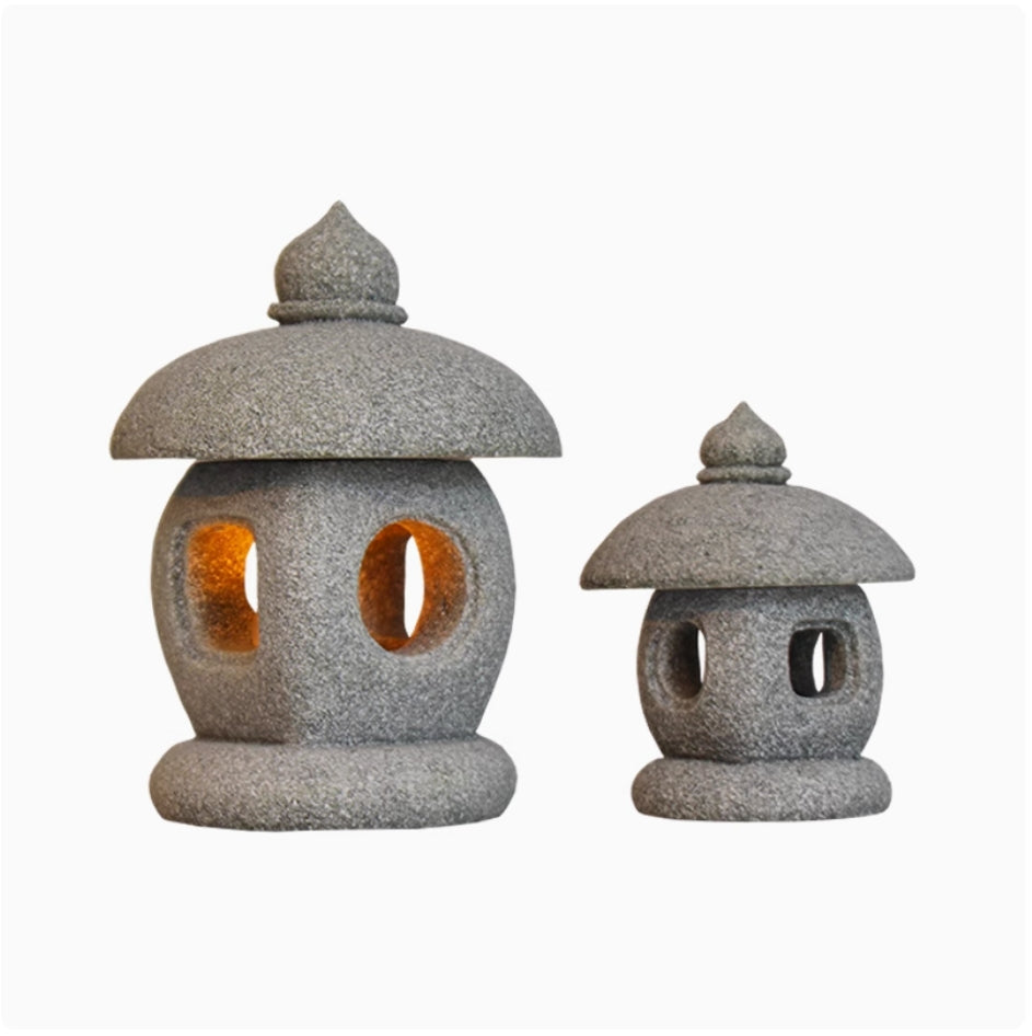 Big Round Stone Lantern（62MM*62MM*85MM）