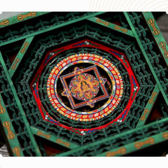 Beijing-Fahai Temple Mandala Refrigerator Magnet