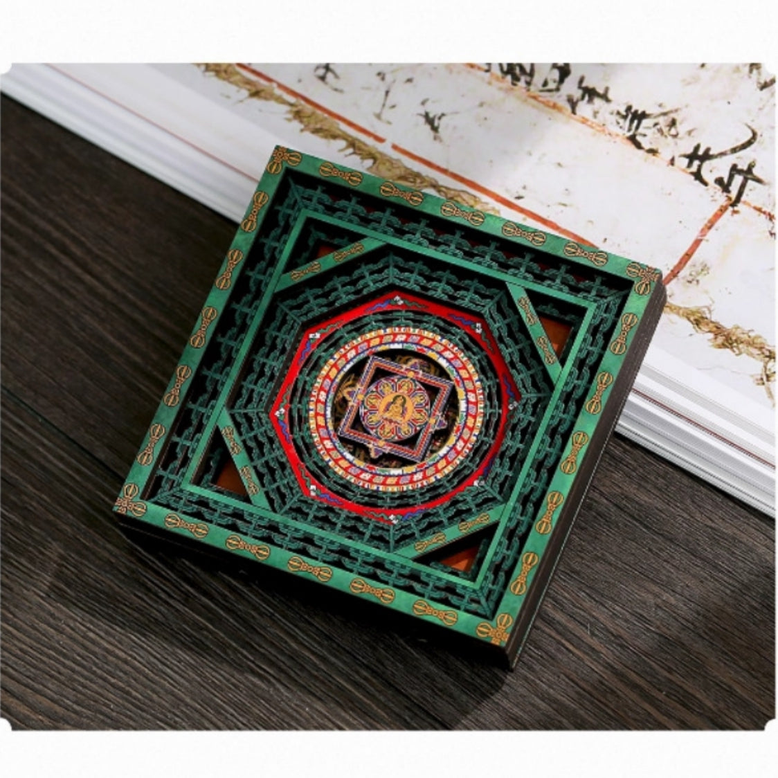 Beijing-Fahai Temple Mandala Refrigerator Magnet