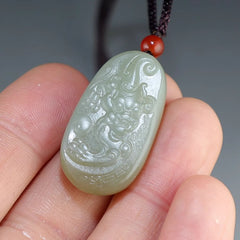 Hetian Jade Suanni Pendant
