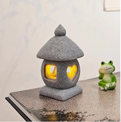 Big Round-Center Stone Lantern（45MM*45MM*93MM） - Image #1