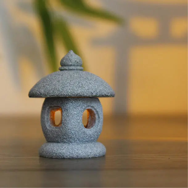 Big Round Stone Lantern（62MM*62MM*85MM） - Image #2