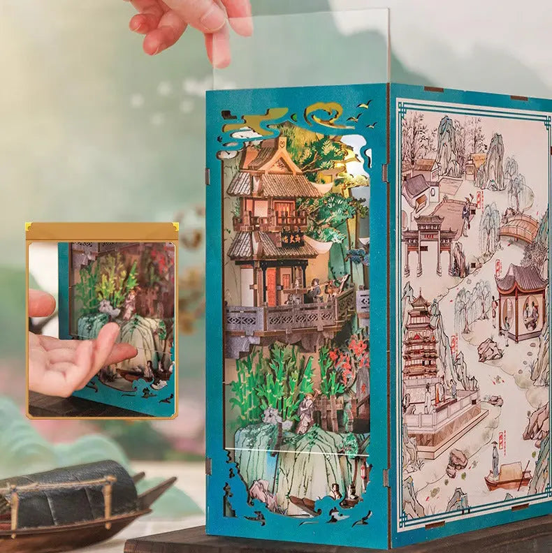 Traces of Su Dongpo – A 3D Puzzle Bookend Set - Image #10