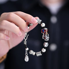 Tsinglong-Pi Xiu Bracelet with Lucky Beads