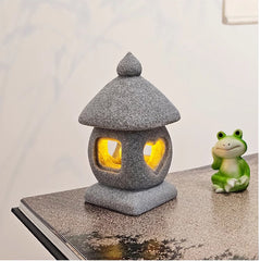 Small Round-Center Stone Lantern（36MM*36MM*71MM）