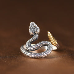 Tsinglong-Rattlesnake Open Ring