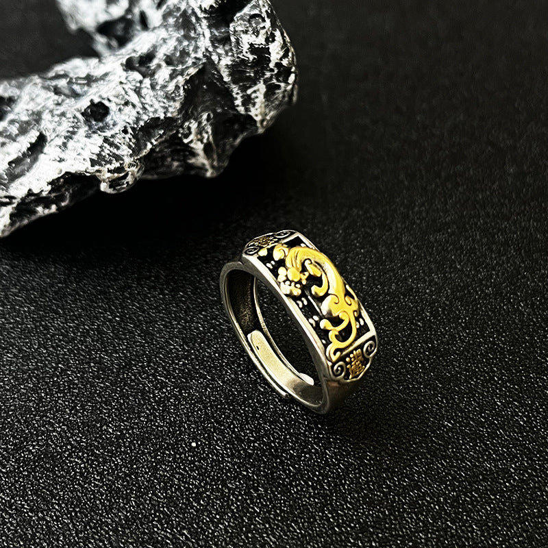 Tsinglong-Pi Xiu Abacus Ring