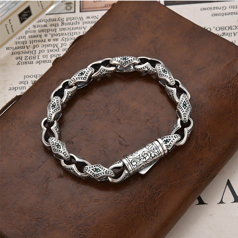 Tsinglong-Tang Dynasty Scroll Design Bracelet