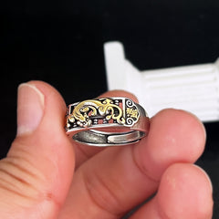Tsinglong-Pi Xiu Abacus Ring