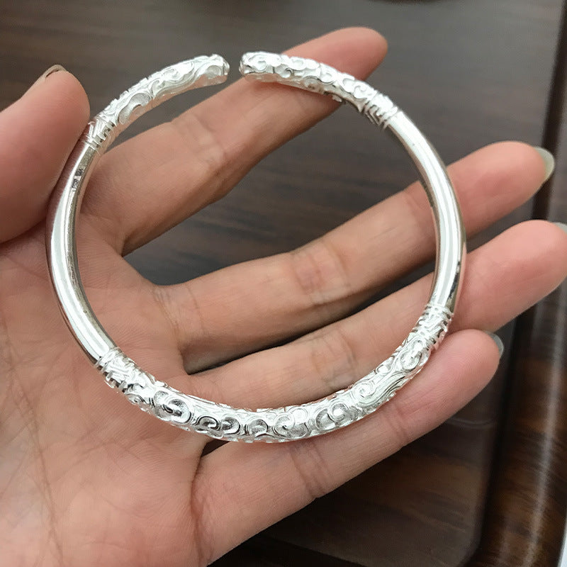 Tsinglong-Ruyi Golden Staff Bangle