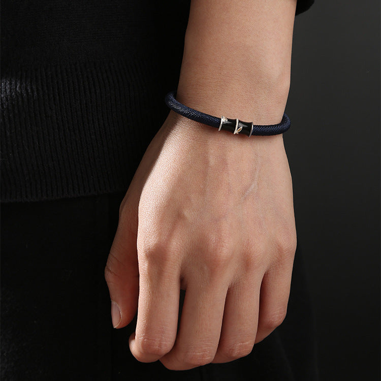 Tsinglong-Braided Rope-Bamboo Spirit Bracelet