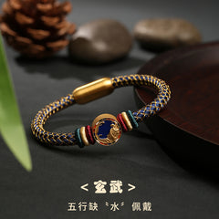 Tsinglong-Braided Rope-Five Elements Protection Bracelet