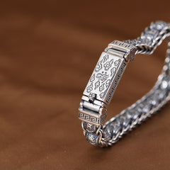 Tsinglong-Cloud Pattern Woven Bracelet