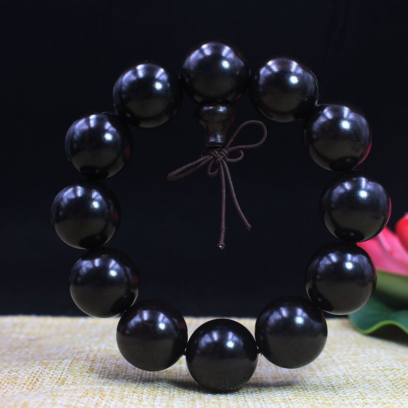 Tsinglong-Ebony Charm Bracelet