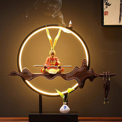 Meditative Monkey King Incense Holder