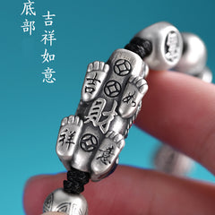 Tsinglong-Pi Xiu Bracelet with Lucky Beads