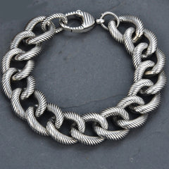 Tsinglong-Handcrafted Twisted Design Bracelet