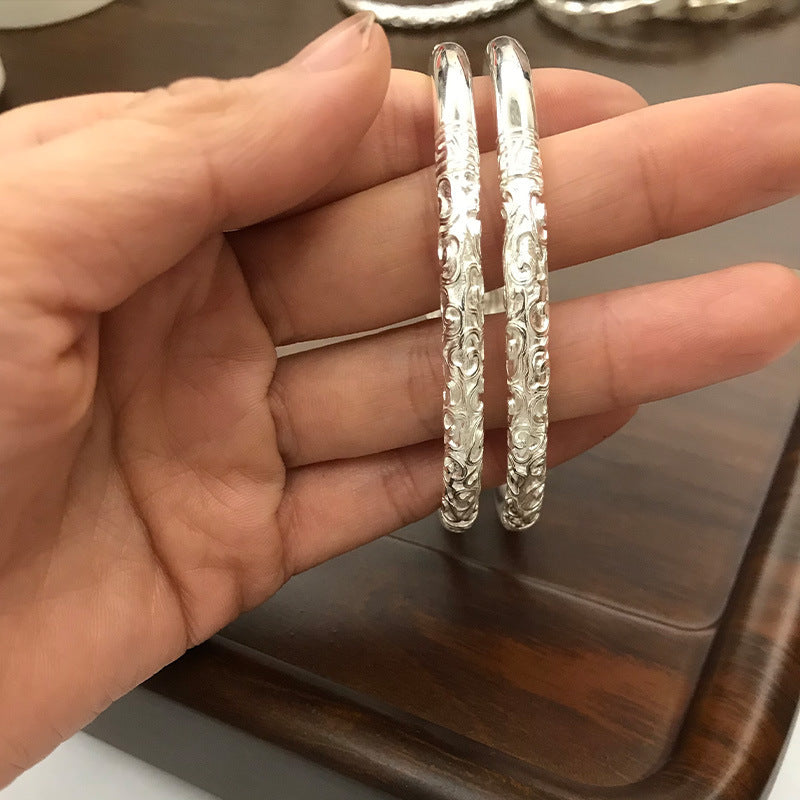 Tsinglong-Ruyi Golden Staff Bangle