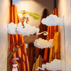 Flaming Mountain – A 3D Puzzle Bookend Set - Image #3