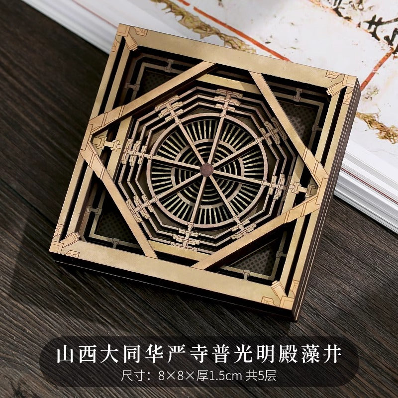 Shanxi Datong-Puguangming Hall at Huayan Temple Refrigerator Magnet