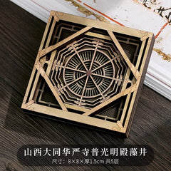 Shanxi Datong-Puguangming Hall at Huayan Temple Refrigerator Magnet