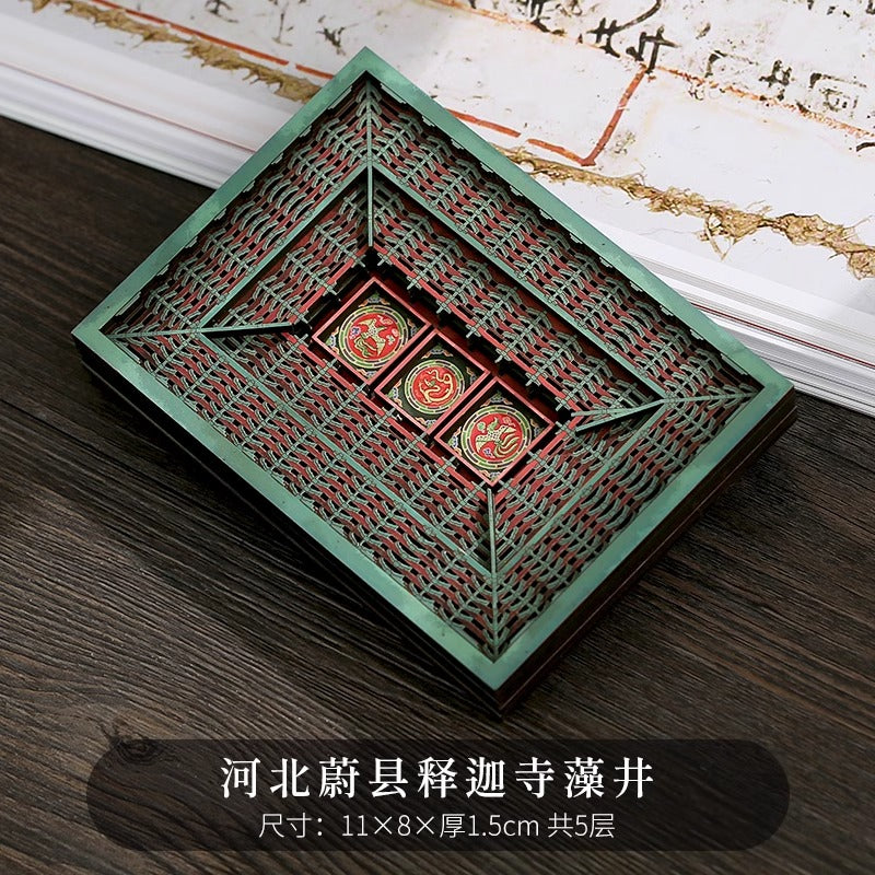 Weixian-Shijia Temple Refrigerator Magnet