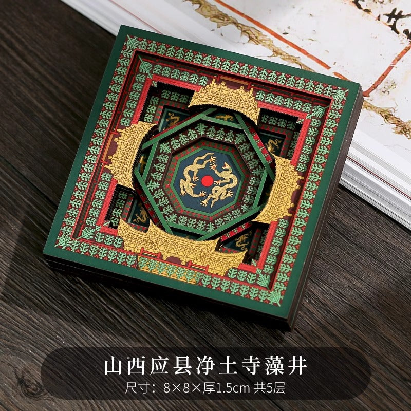 Shanxi Yingxian-Jingtusi Temple Refrigerator Magnet